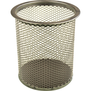 Stifteköcher helit H25181 Metall silber 