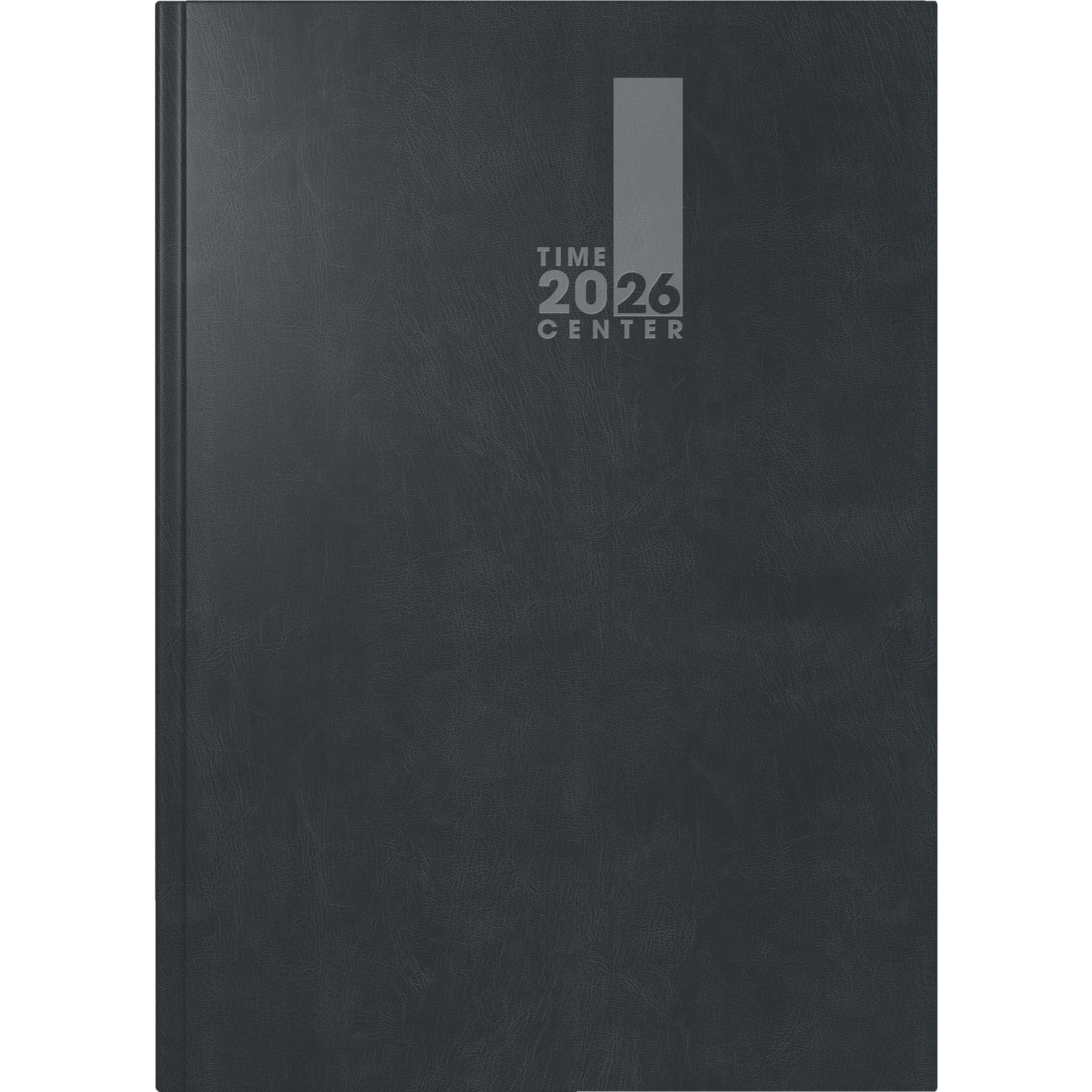 Buchkalender 725209 Time-Center A5 2 Seiten / 1 Woche schwarz