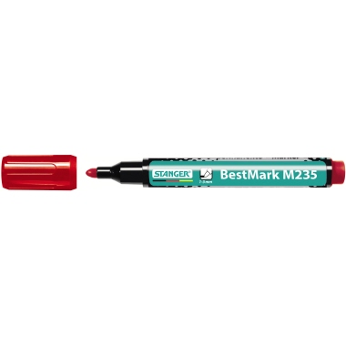 Permanentmarker Stanger M235 rot 1-3mm