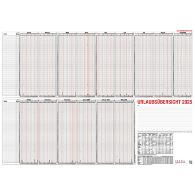 Urlaubsplaner Güss 12-80mb 60P. 15M/1S 
