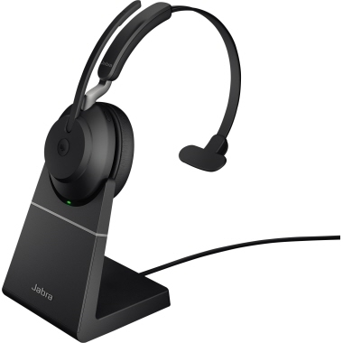 Headset JABRA Evolve2 65 Link380a MS 1H schwarz + Station