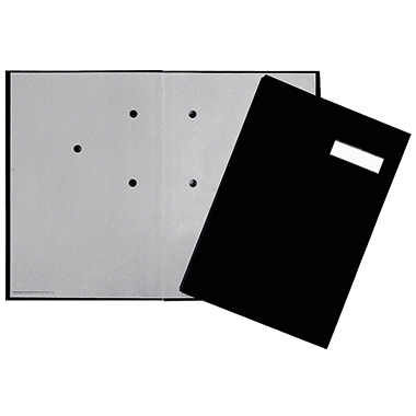 Unterschriftsmappe PAGNA 24192 A4 schwarz 20 Fächer