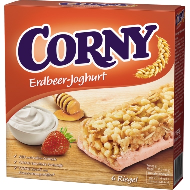 Riegel Corny Joghurt/Erdbeere 6x150g 