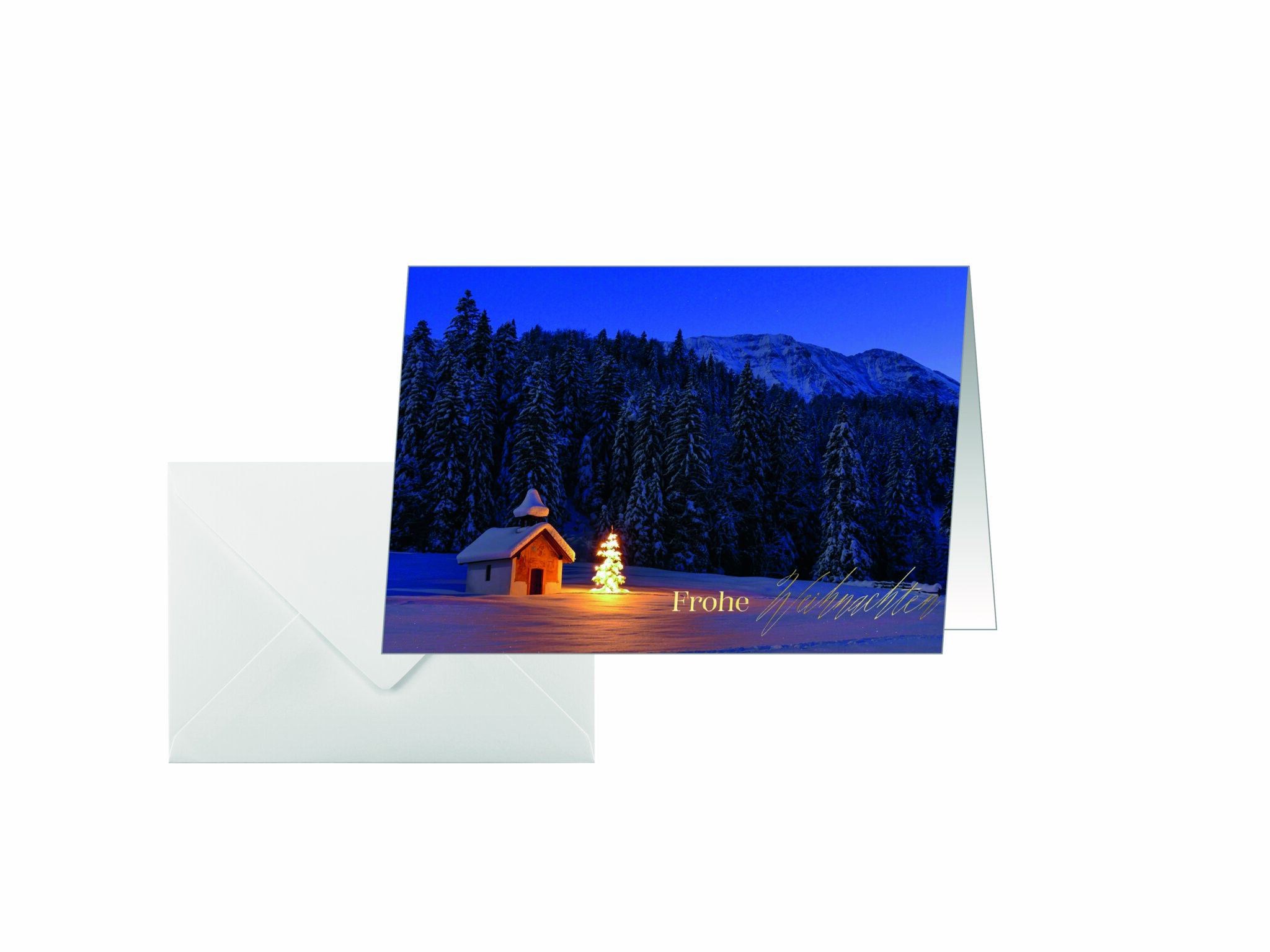 Weihnachtskarte Sigel DS096 A6(A5) 210g 