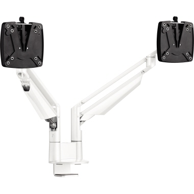 Monitortragarm Novus Clu Duo weiß 