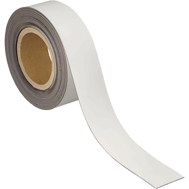 Magnetband Maul 6524902 50mmx10m weiß zuschneidbar beschriftbar