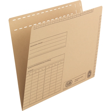 Einstellmappe Elba 100570002 naturbraun 