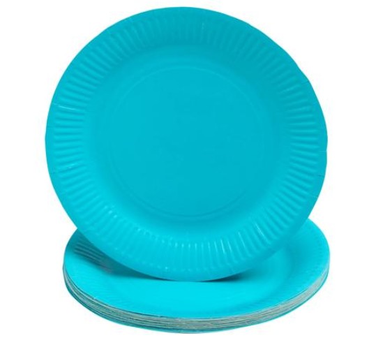 Pappteller Pro Nappe 79216I 23cm türkis Pck. 20 Stück