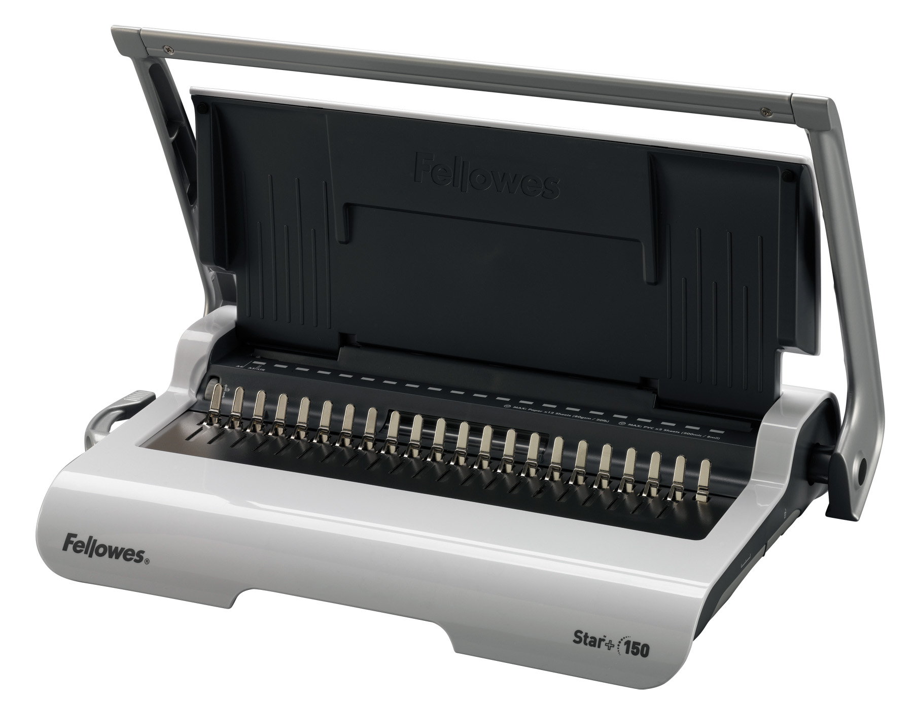 Plastikbindegerät Fellowes Star+ 150 5627501 150Blatt weiß