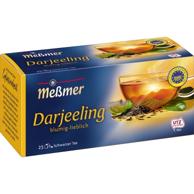 Tee Messmer Darjeeling 25 Btl. Beutel Einzeln Verpackt