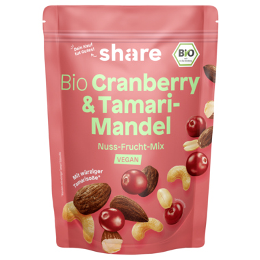 Trockenfrüchte Share und Nüsse 125g 