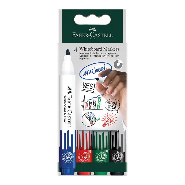 Whiteboardmarker Castell W20 2539 4er 