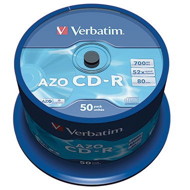 CD-R Verbatim 700MB 80Min. 50erSp. 50er Spindel, 43351