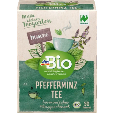 Pfefferminztee dmBio 50x1,5g