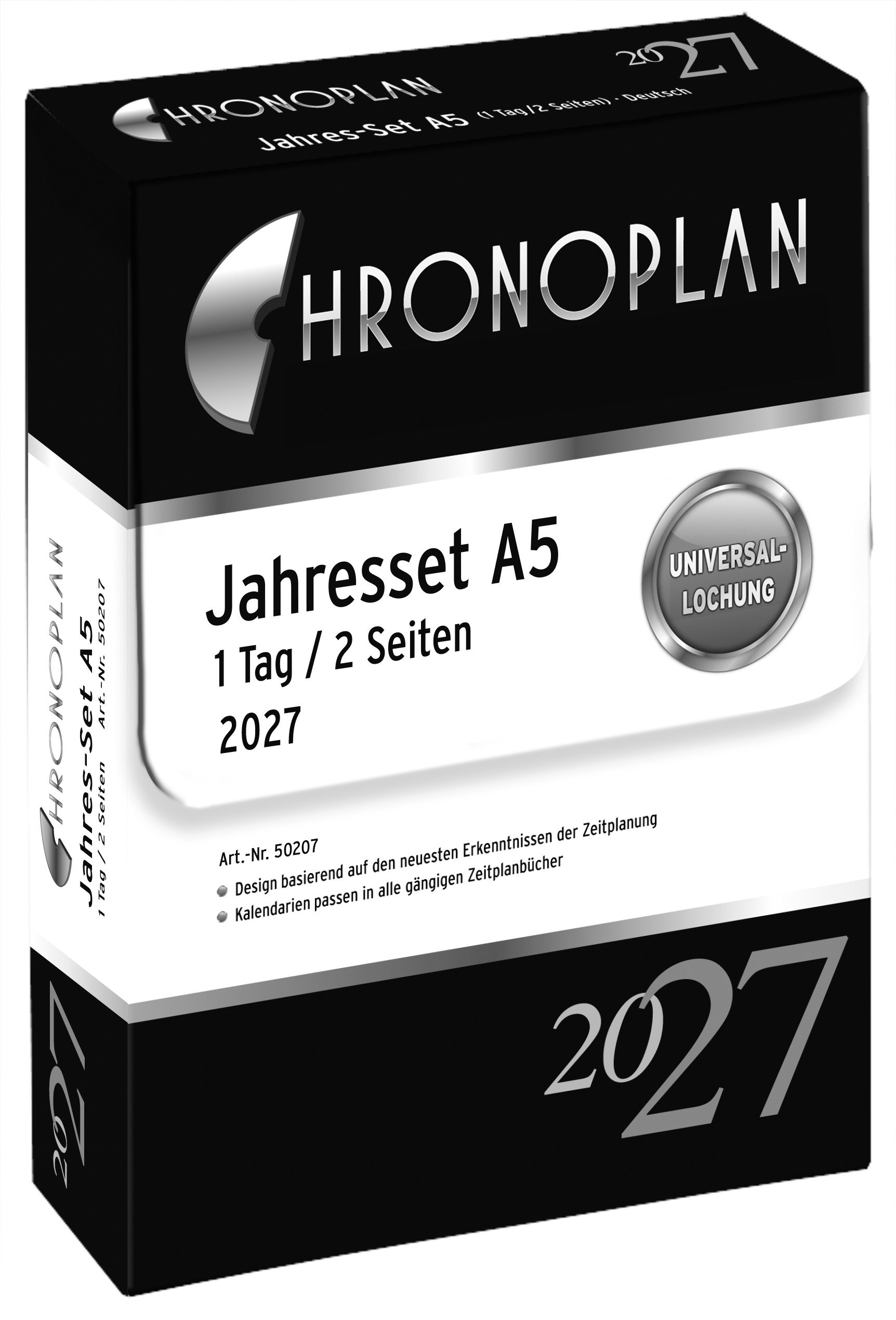 Jahres-Set Chronoplan 50207 2027 A5