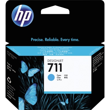 Tintenpa. HP 711 CZ130A cyan 