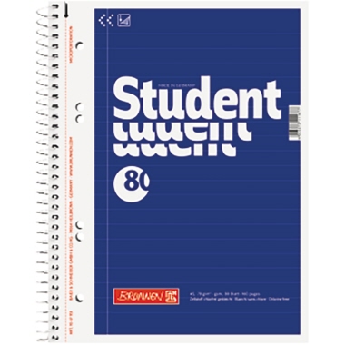 Collegeblock Brunnen 67951 A5 80Bl. lin. 