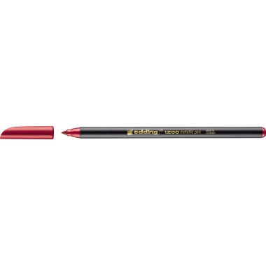 Faserschreiber Edding 1200 rot metallic 0,5-1mm