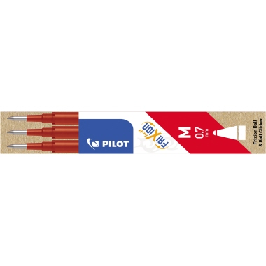 Tintenrollermine Pilot 2261 BLS-FR7 rot 0,4mm 3er-Set