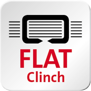 Heftgerät Novus B4FC schwarz bis 50 Blatt, Flat-clinch