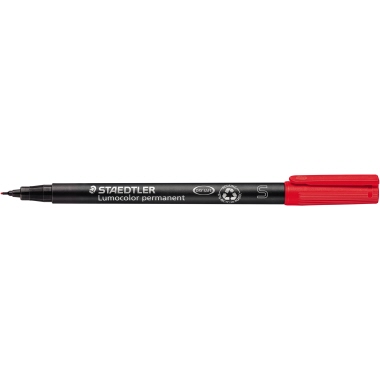 OHP-Marker STAEDTLER® 313S Lumocolor rot permanent, 0,4mm