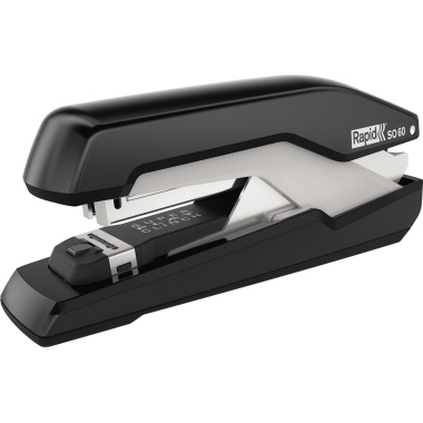 Heftgerät Leitz 5000 SO60 schwarz/grau Supreme Omnipress, Geringer Kraftbedarf