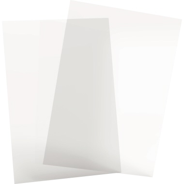 Deckblatt Folie A4 0,15mm PVC kristallkl Ar