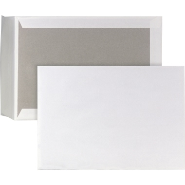 Versandt. C4 oF PRW 120g HK weiß 229x324mm, ohne Fenster, Papprückwand