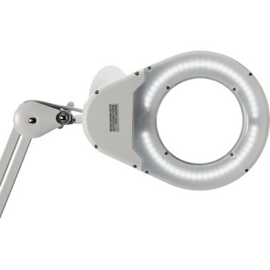 LED-Lupenleuchte Maul 82635 weiß MAULviso Standfuß weiß 8 W