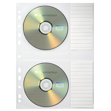CD/DVD Hülle Soe 1612 2 Cd´s transparent 1631900