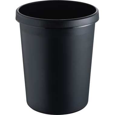 Papierkorb Helit 61062 45L schwarz 