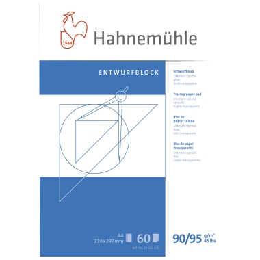 Transparentpapierblock 90/95g A3 50Bl 