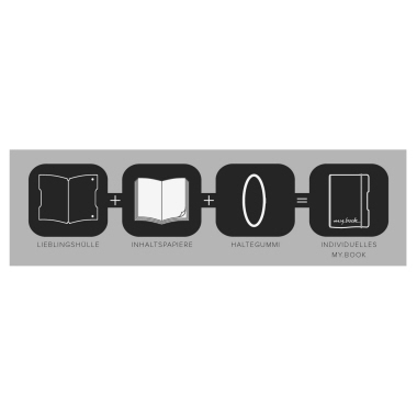 Notizheft Herlitz 11361409 A6 transp. Transparent, Flex, Pp, 40 Blatt, Kariert
