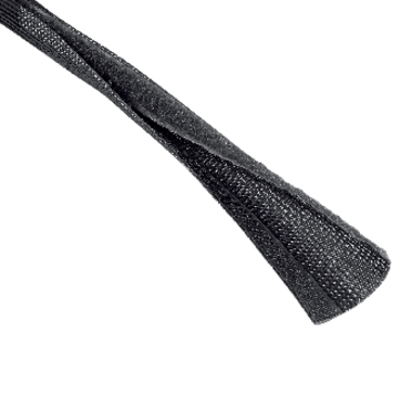 Gewebe Kabelschlauch Hama 20-40 mm 1,8m schwarz