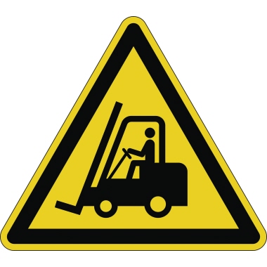 Symbolschild Warnung vor Flurförderf.. Flurförderfahrzeugen Durable 173404