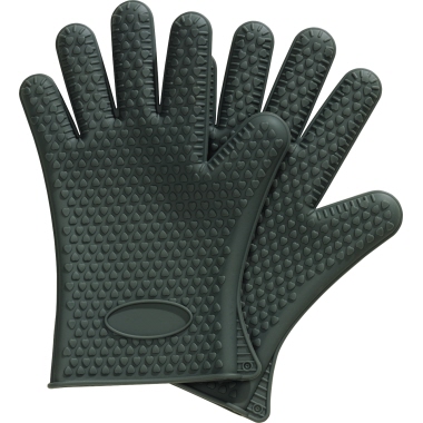Grillhandschuh Ekna 15352631 Silikon 1P Schwarz