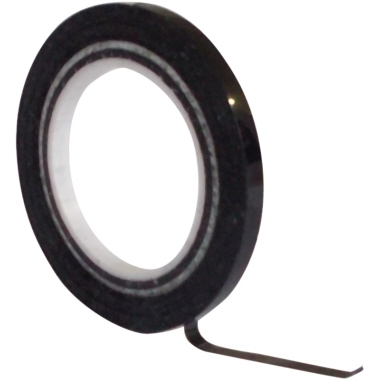 Einteilungsband Franken S1413 schwarz Selbstklebend, 3mm X 10m