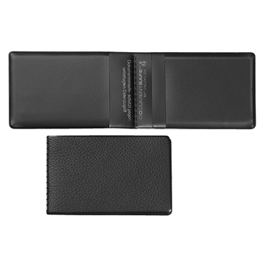 Ausweishülle Veloflex 3272 63x100mm Schwarz, Pvc & Spezialfolie