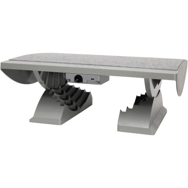 Fußstütze Maul 9025085 beheizt Grau