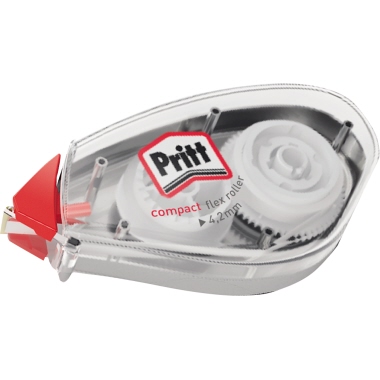 Korrekturroller Pritt Compact Flex 4,2mm Pck4k, 100% Recycelbar, Schutzkappe