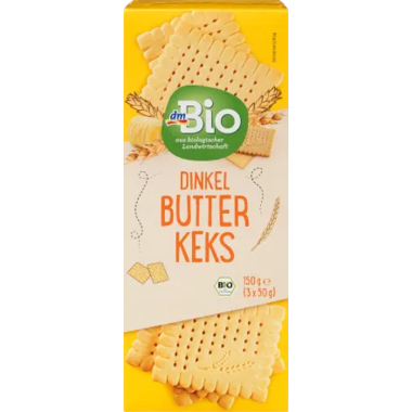 Butterkekse dmBio Dinkel 150g