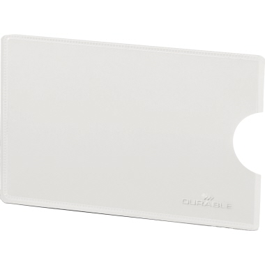 Kartenhülle Durable 890319 61x90mm RFID sicher transparent