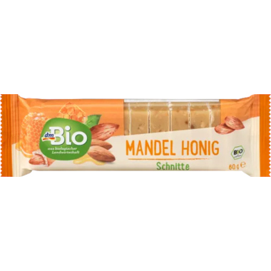 Fruchtriegel dmBio Mandel-Honig 60g 