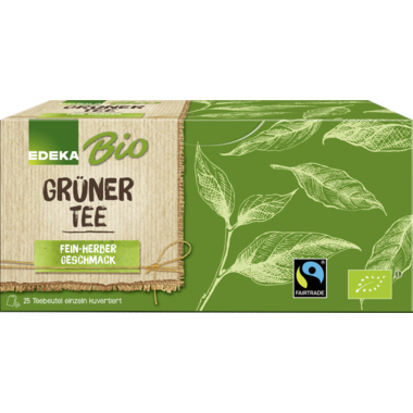 Tee EDEKA Bio Grüner Tee Fairtrade 