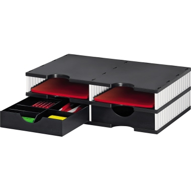 Grundeinheit Styrodoc Duo 4F ws/sw/sw weiß/schwarz/schwarz, 268-0202.0995s