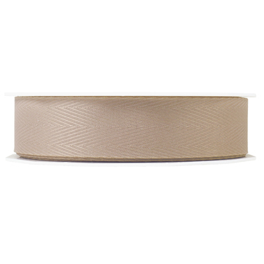Geschenkband 25mmx25m natur 