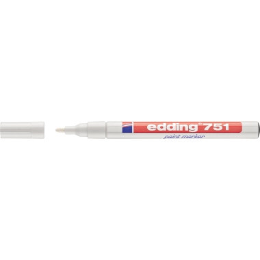 Lackmarker edding 751 weiß 1-2mm