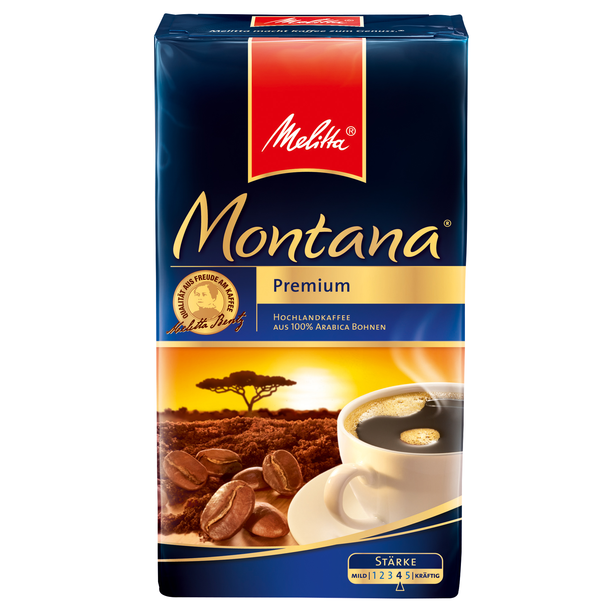 Kaffee Melitta Montana 500g Gemahlen