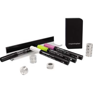 Zubehörset magnetoplan 1346050 für glasb Oards