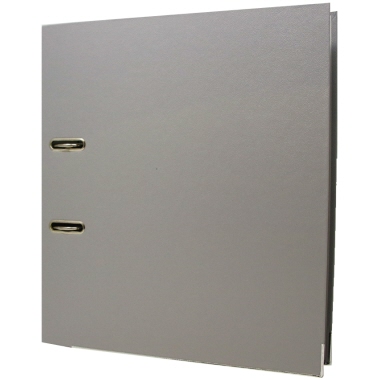 Ordner A4 80mm Plastik grau 